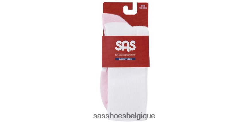 femmes confortable blanc SAS chaussettes de marcheur d'équipage VF6ZVJ501