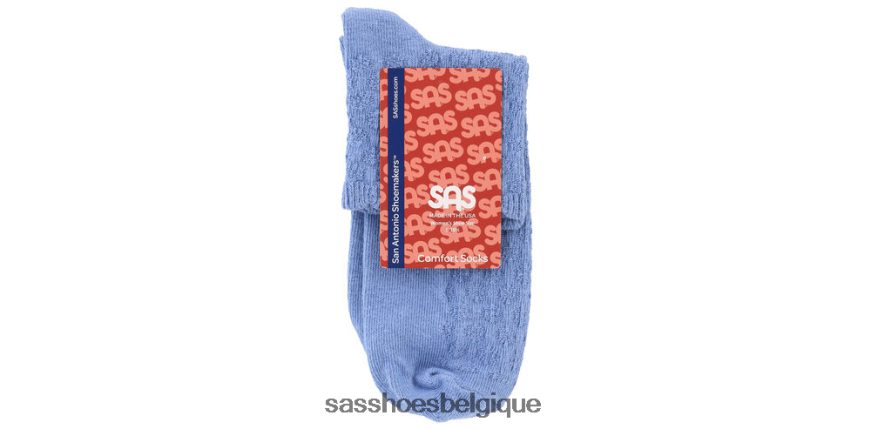 femmes confortable bleu SAS chaussettes en résille VF6ZVJ496