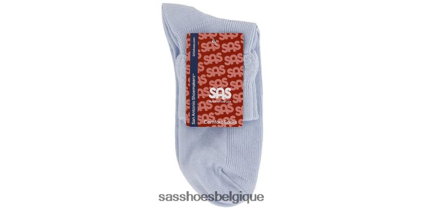 femmes confortable bleu SAS chaussettes losanges à volants VF6ZVJ487