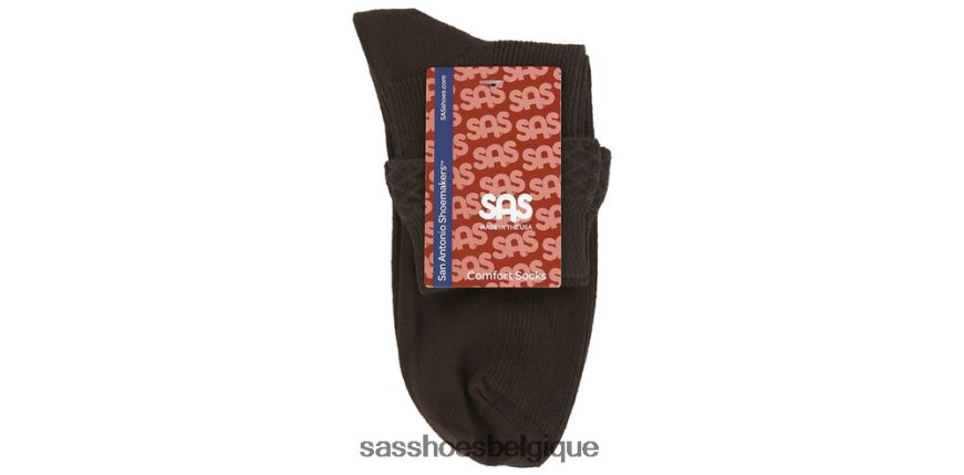 femmes confortable brun SAS chaussettes losanges à volants VF6ZVJ489