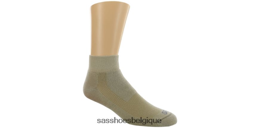 femmes confortable kaki SAS marcheur qtr chaussettes VF6ZVJ503