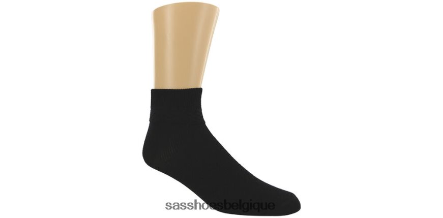 femmes confortable noir SAS chaussettes losanges à volants VF6ZVJ472