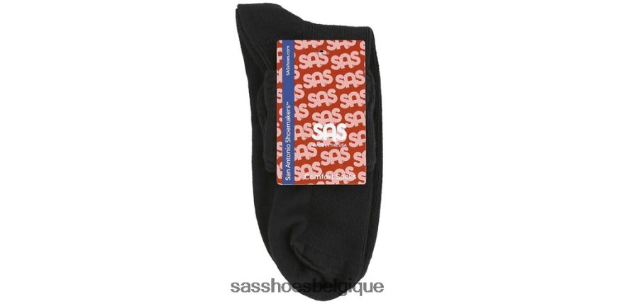 femmes confortable noir SAS chaussettes losanges à volants VF6ZVJ472