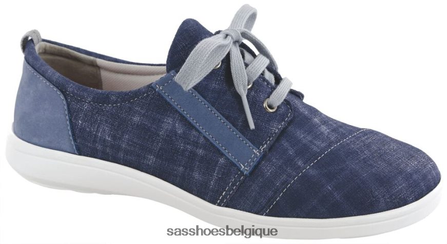 femmes énergique geai bleu/nubuck SAS baskets à lacets marnie VF6ZVJ289