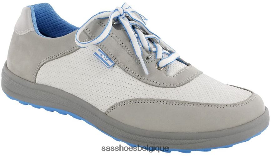 femmes énergique gris/blanc SAS baskets sportives à lacets VF6ZVJ305