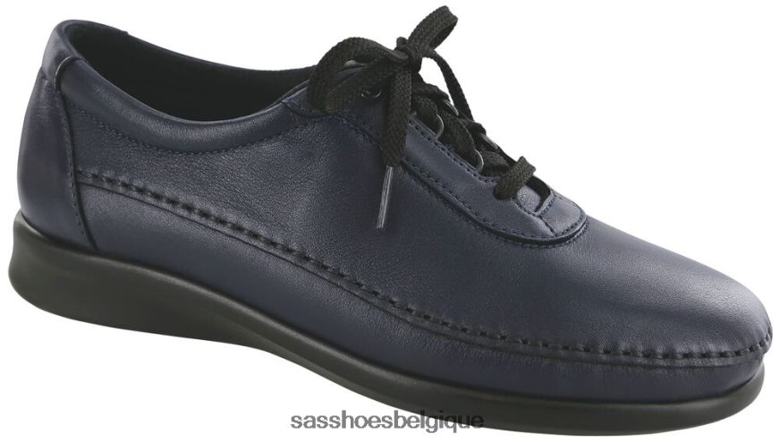 femmes énergique marine SAS chaussure athlétique voyageur à lacets VF6ZVJ300