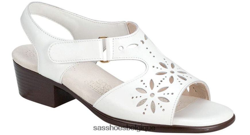 femmes polyvalent blanc SAS sandale à bride talon sunburst VF6ZVJ103