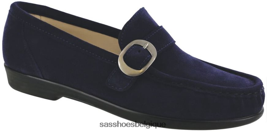 femmes polyvalent daim bleu marine SAS mocassins à enfiler lara VF6ZVJ227