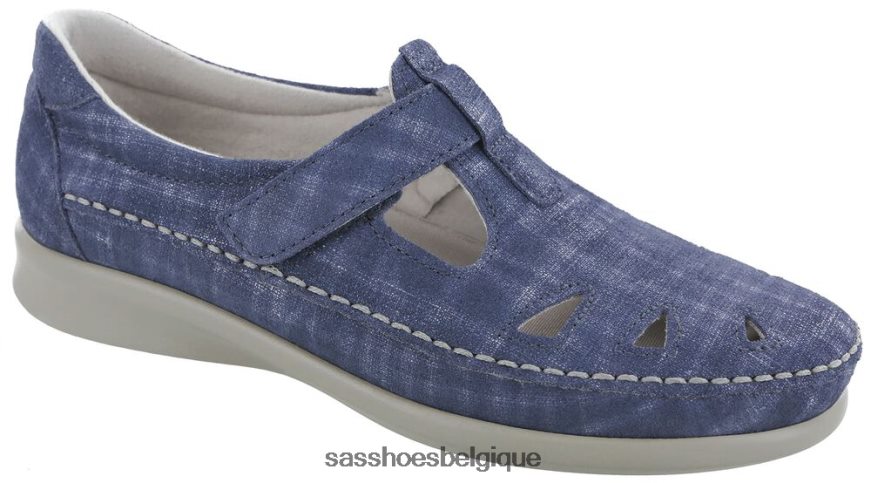 femmes polyvalent geai bleu SAS mocassins à enfiler roamer VF6ZVJ219