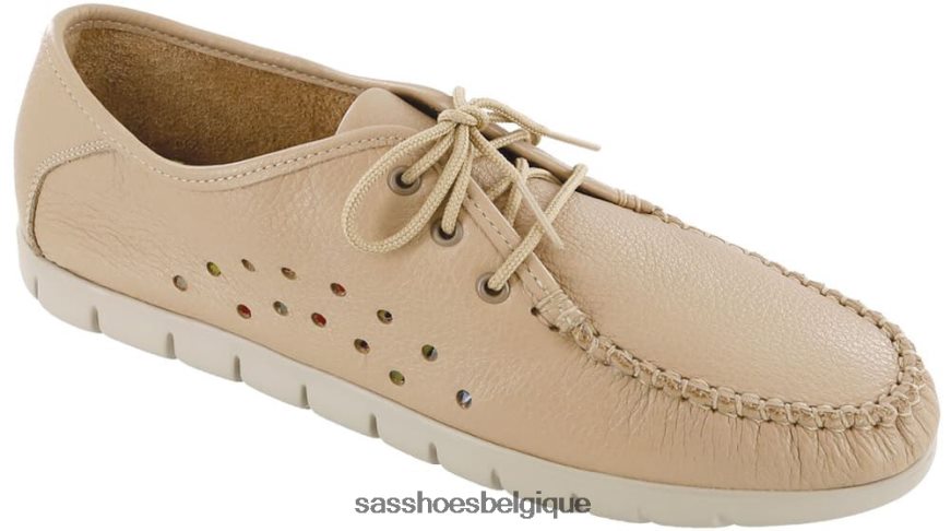 femmes polyvalent latté SAS mocassins à lacets légers VF6ZVJ278