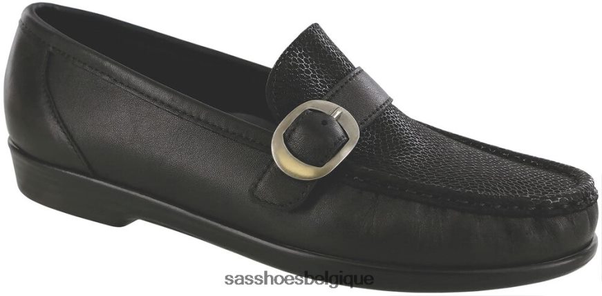 femmes polyvalent marais noir SAS mocassins à enfiler lara VF6ZVJ243