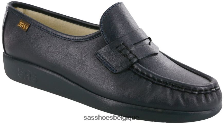 femmes polyvalent marine SAS mocassins à enfiler classiques VF6ZVJ191