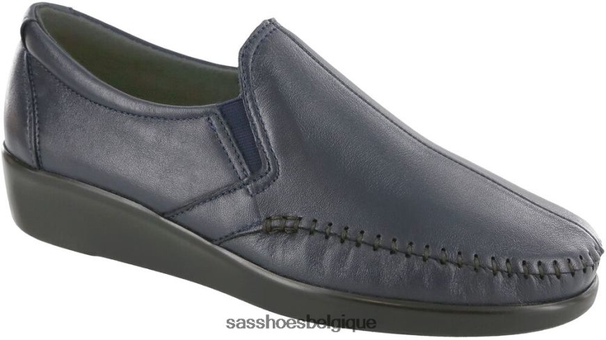 femmes polyvalent marine SAS mocassins à enfiler de rêve VF6ZVJ184