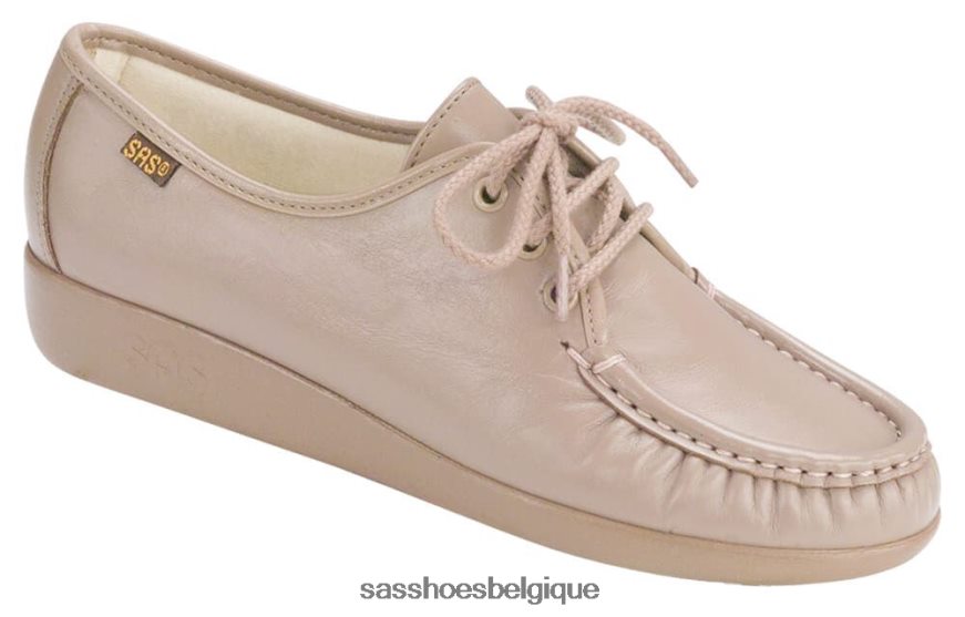 femmes polyvalent moka SAS mocassins siesta à lacets VF6ZVJ269