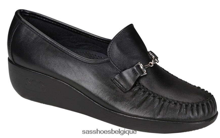 femmes polyvalent noir SAS mocassins à enfiler magiques VF6ZVJ202