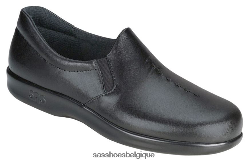 femmes polyvalent noir SAS mocassins à enfiler viva VF6ZVJ215