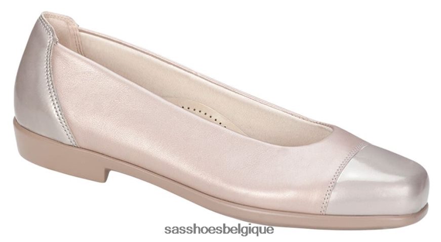 femmes polyvalent perle nue SAS mocassins à enfiler en coco VF6ZVJ393