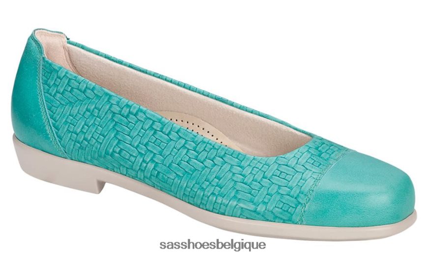 femmes inspiré sarcelle SAS mocassins à enfiler maui VF6ZVJ389