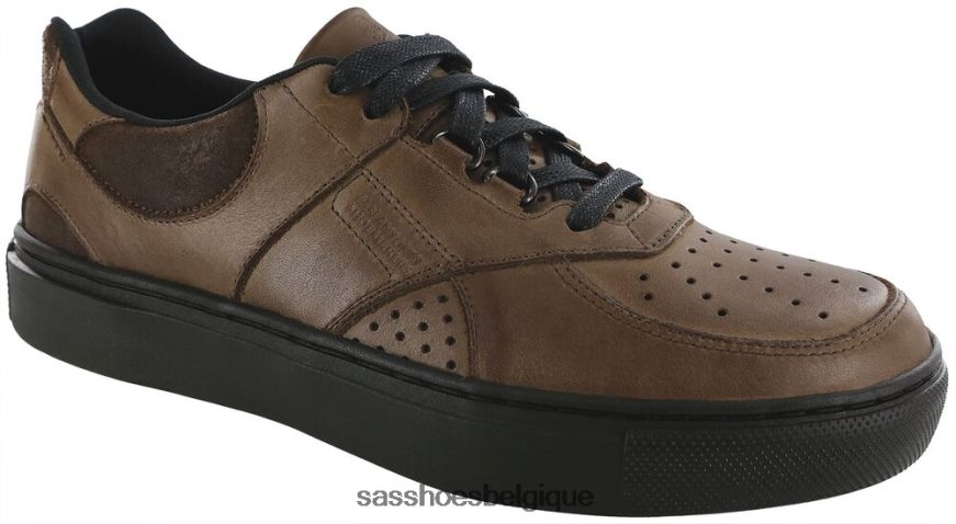 Hommes polyvalent acajou SAS baskets à lacets high street VF6ZVJ532