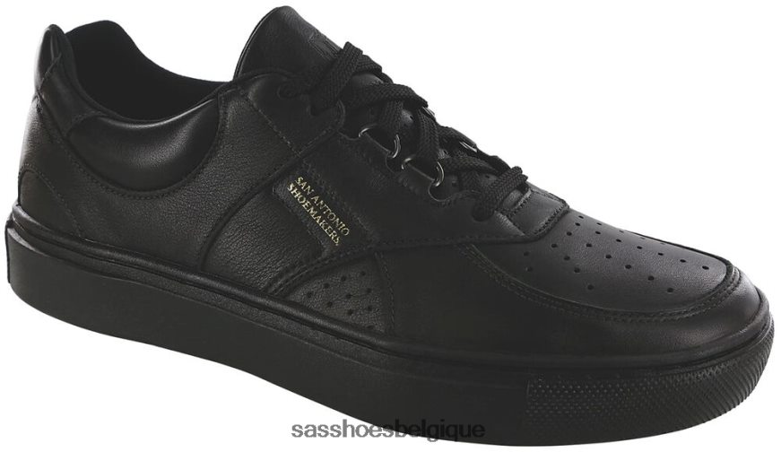 Hommes polyvalent noir mat SAS baskets à lacets high street VF6ZVJ530