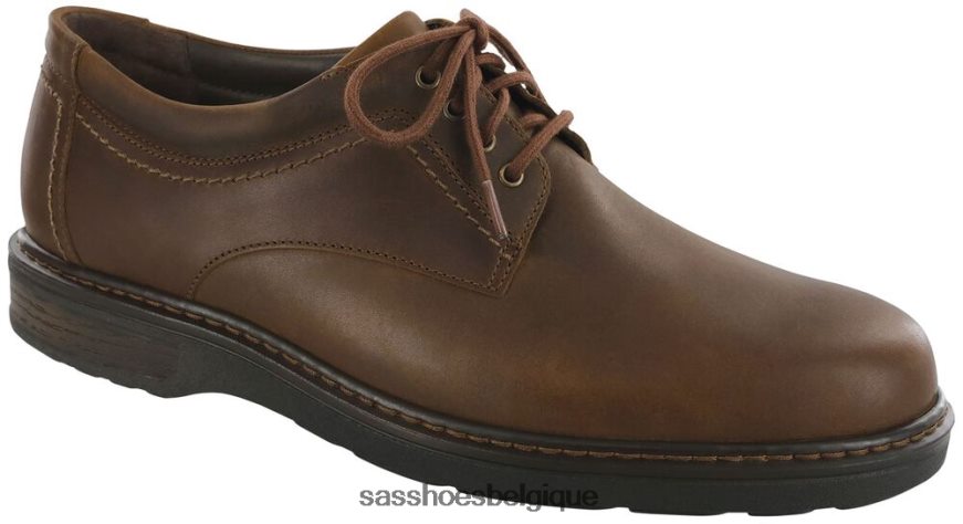 Hommes inspiré brun SAS aden oxford à lacets VF6ZVJ542